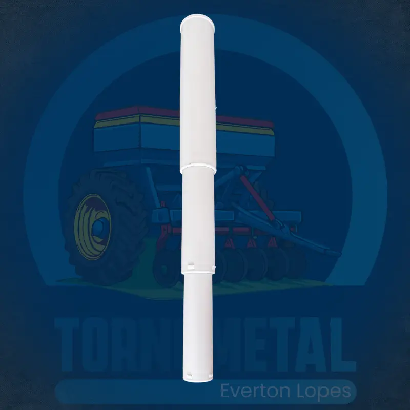 Telescópio 3 Estágios - Semeato - (Branco / Preto / Transparente) - 25075702 - 25075702